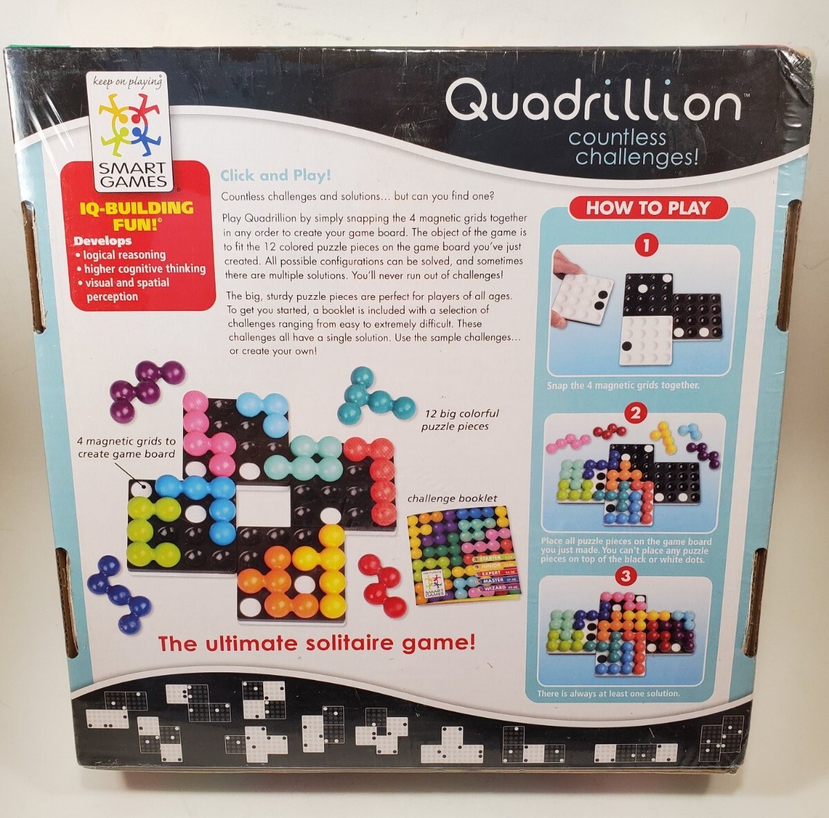 SmartGames Quadrillion Magnetic Puzzle Game 2014 Game of the Year – Brand New!