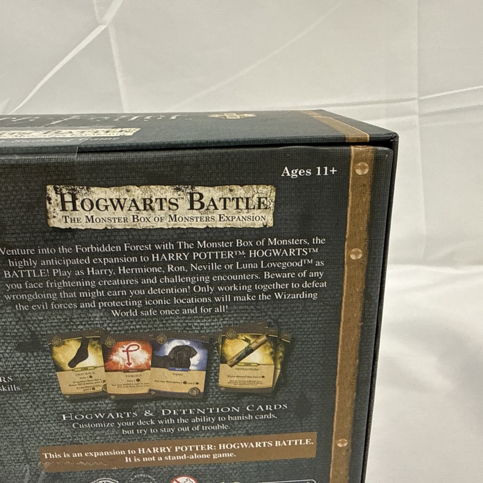 NIB Harry Potter Hogwarts Battle The Monster Box of Monsters Card Game Expansion