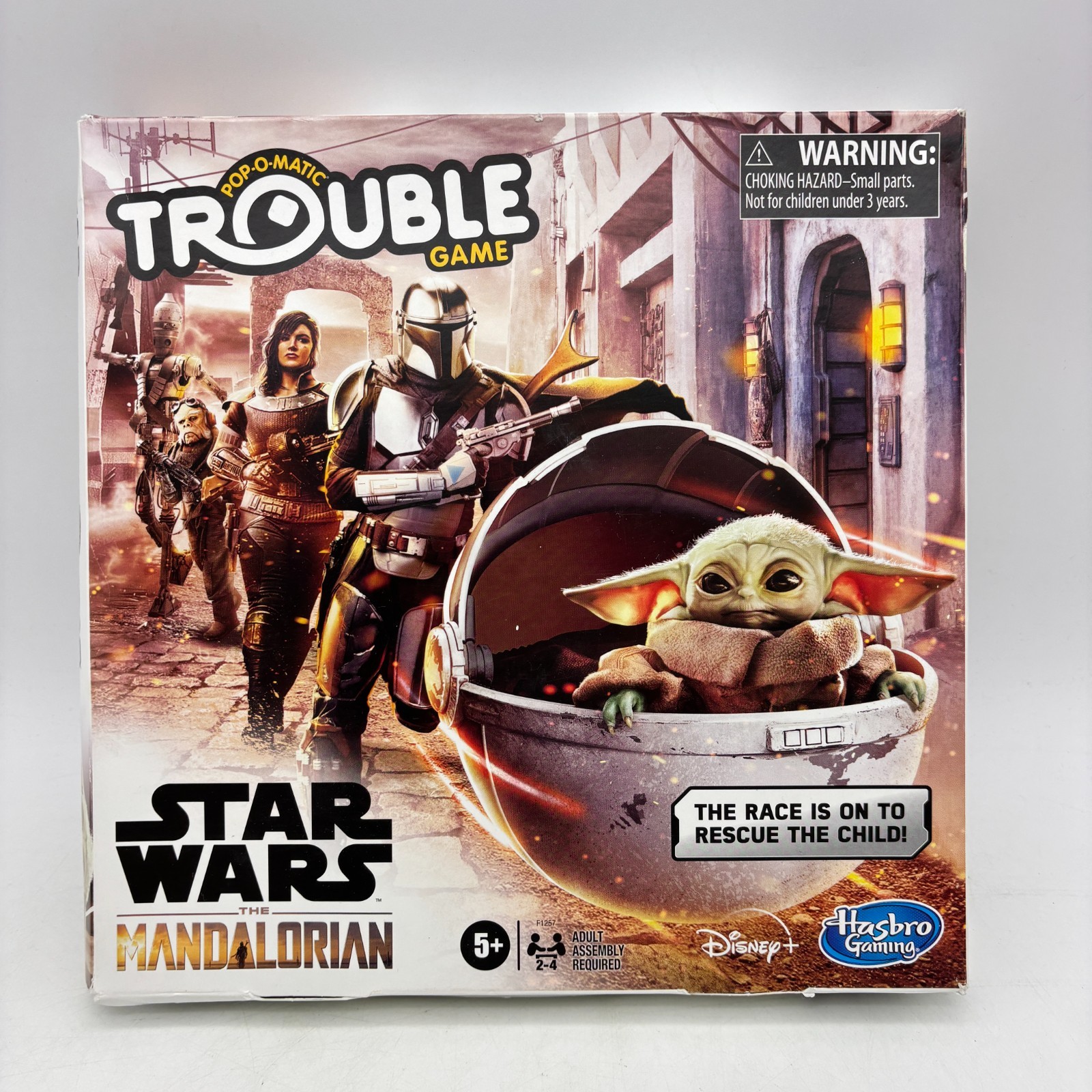 Star Wars The Mandalorian Trouble Game SEALED Hasbro 2020 Grogu Pop O Matic