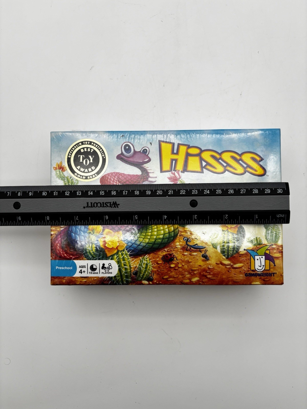 New. HISSS The Colorful Snake Making Tile Matching Game Gamewright. New. Sealed.