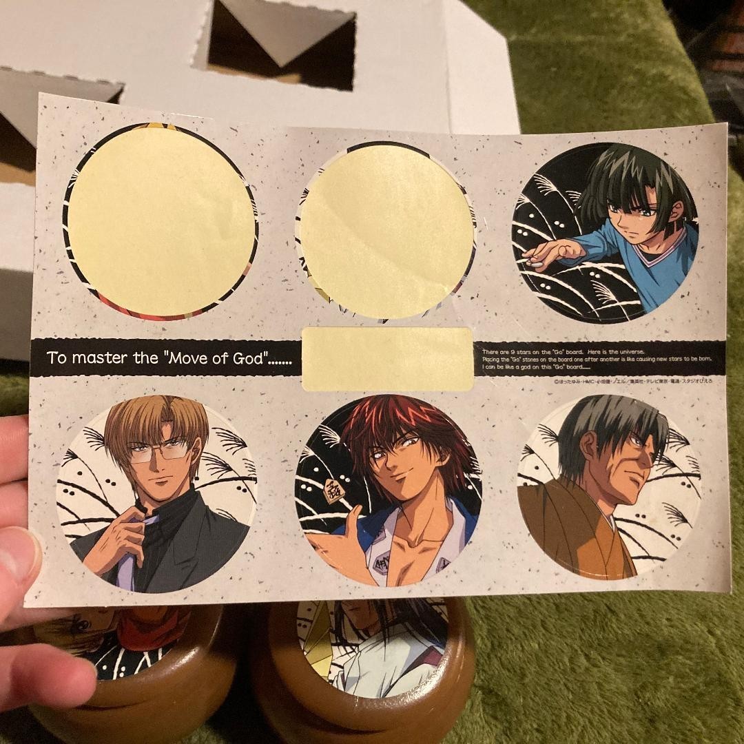 Hikaru no Go 19×19 & 9×9 Go Board Game Set Anime Japan Complete Board Stones