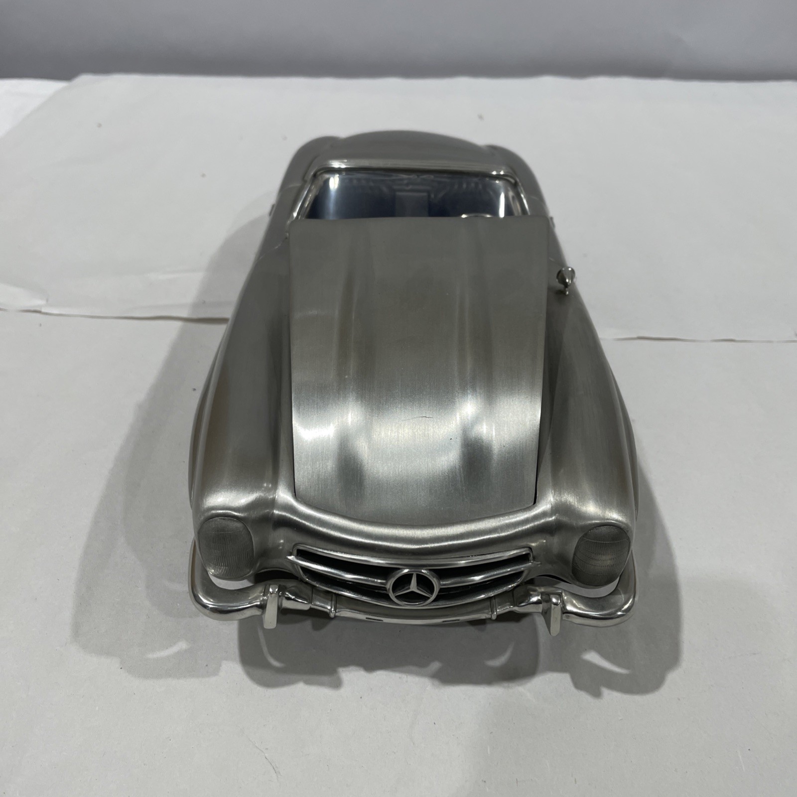 DEFECTIVE MercedesBenz 300SL Car Custom Built SOLID PEWTER METAL 112 See G3D