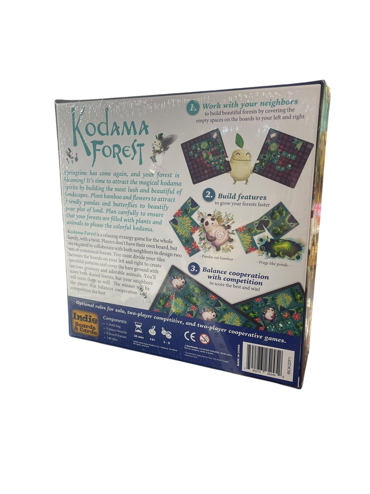 Kodama Forest & Kodama 3D Board Game NEW Sealed Indie Boards & Cards