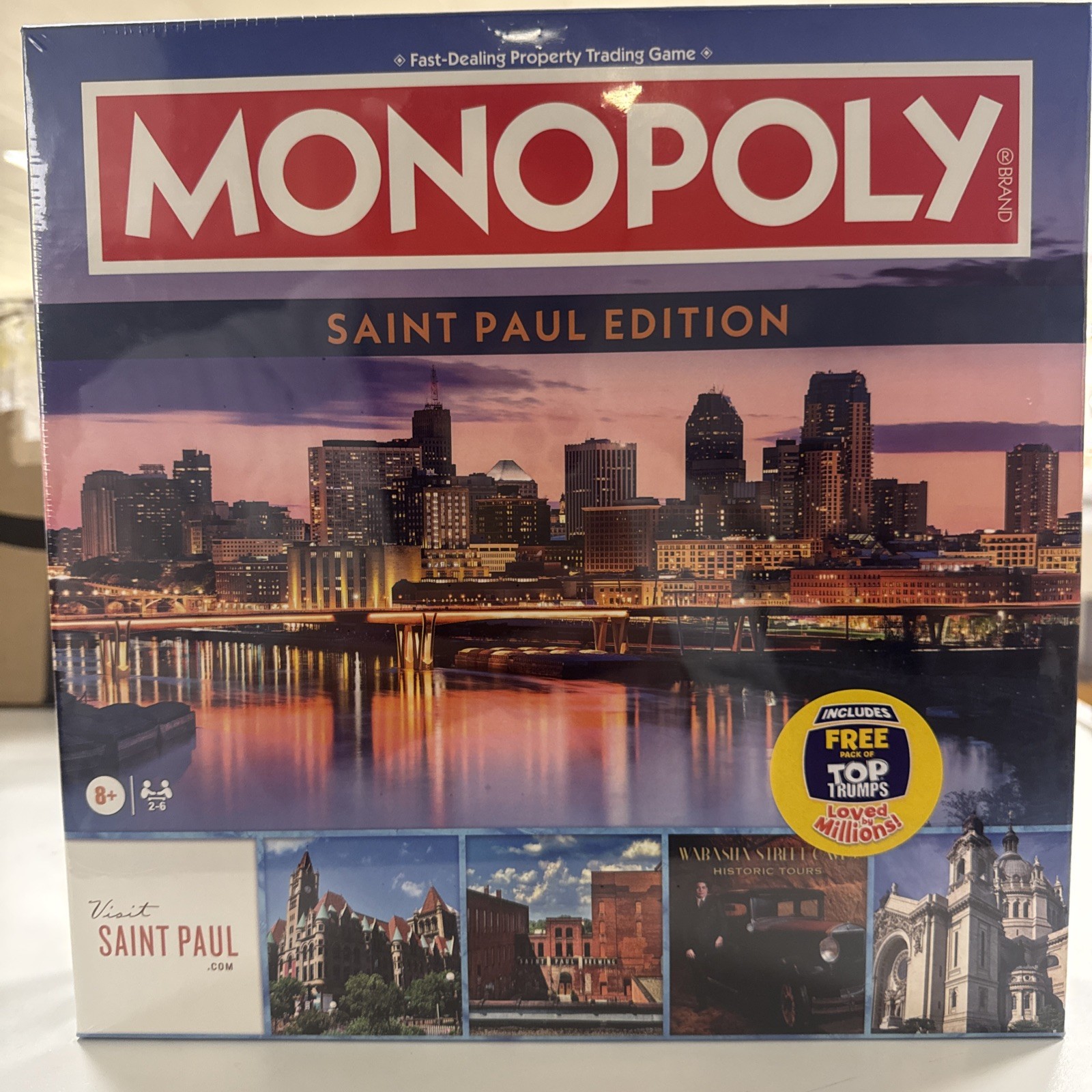 Saint Paul, MN Monopoly Board Game