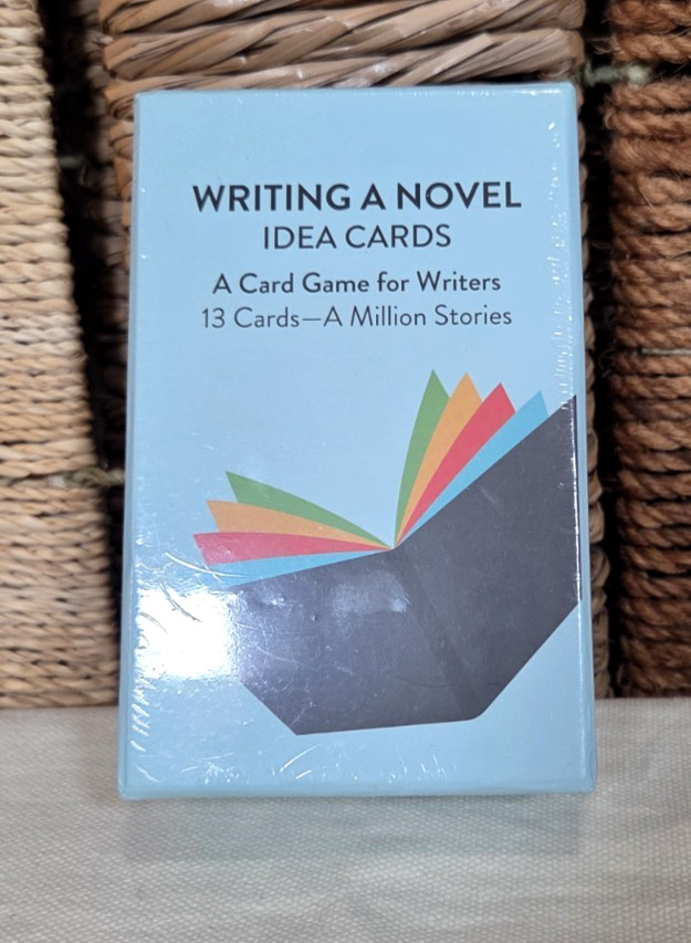 NIB Levenger Writing a Novel Idea Cards Brainstorming Story Game Sue Viders New