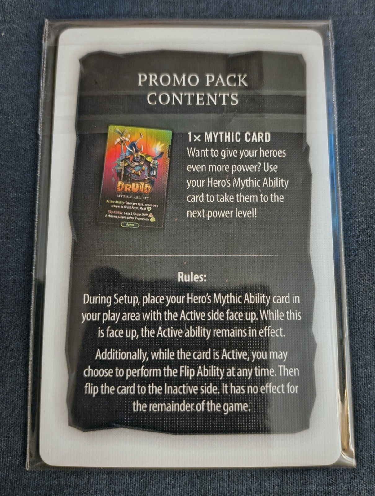 Dice Throne Vanguard -Promo Packs- FULL SET 4 HEROES