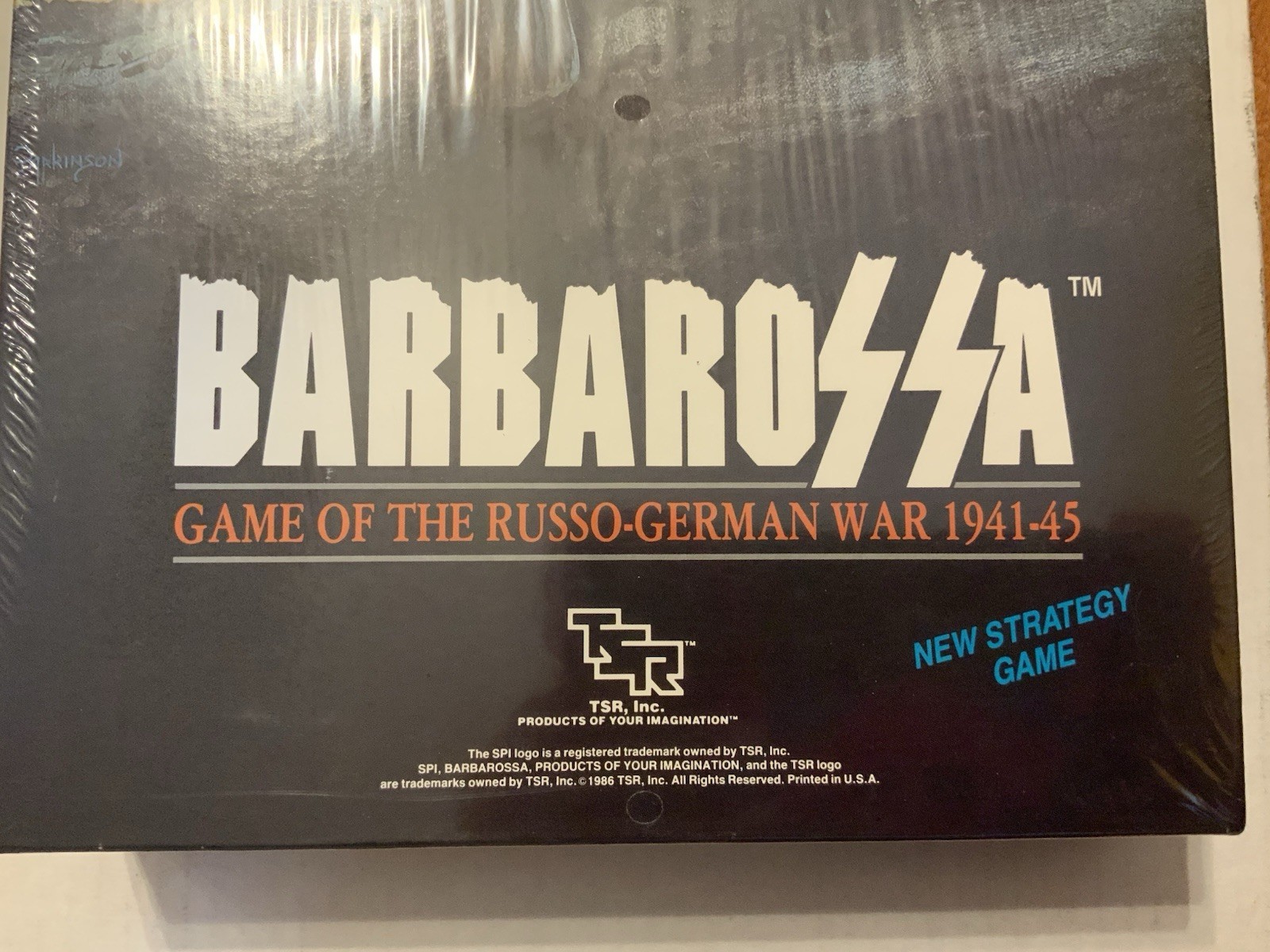 Barbarossa. SPI wargames, 1986. SW