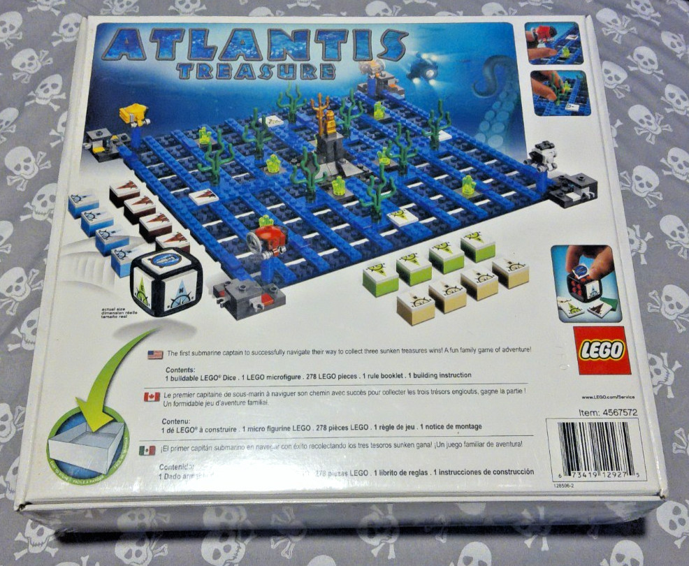 2010 Lego Limited Edition Atlantis Treasure Building Game Set #3851 NEW UNOPENED