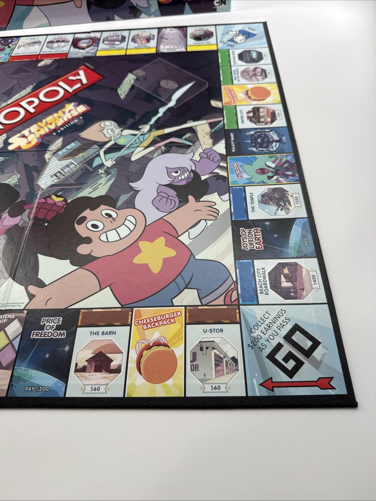 MONOPOLY STEVEN UNIVERSE EDITION USAopoly 2016 Cartoon Network 100% COMPLETE