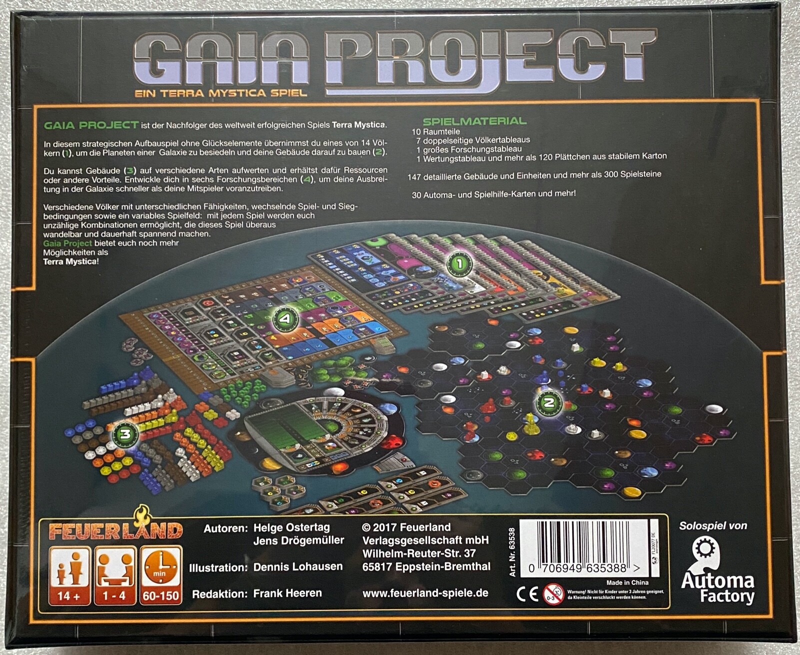 Gaia Project Tierra del Fuego Games Expert Game Board Game Strategy Game Fantasy
