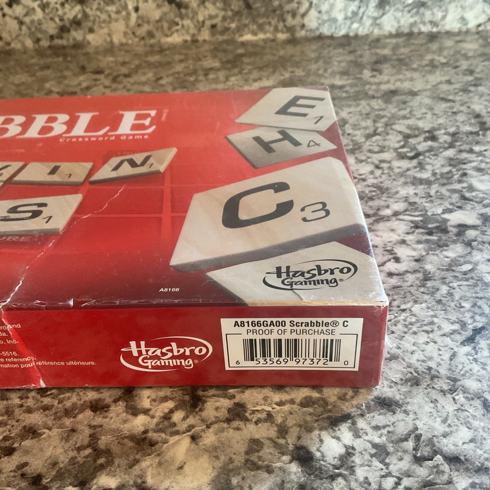Scrabble Crossword Game Hasbro Gaming 2013 Brand New Sealed