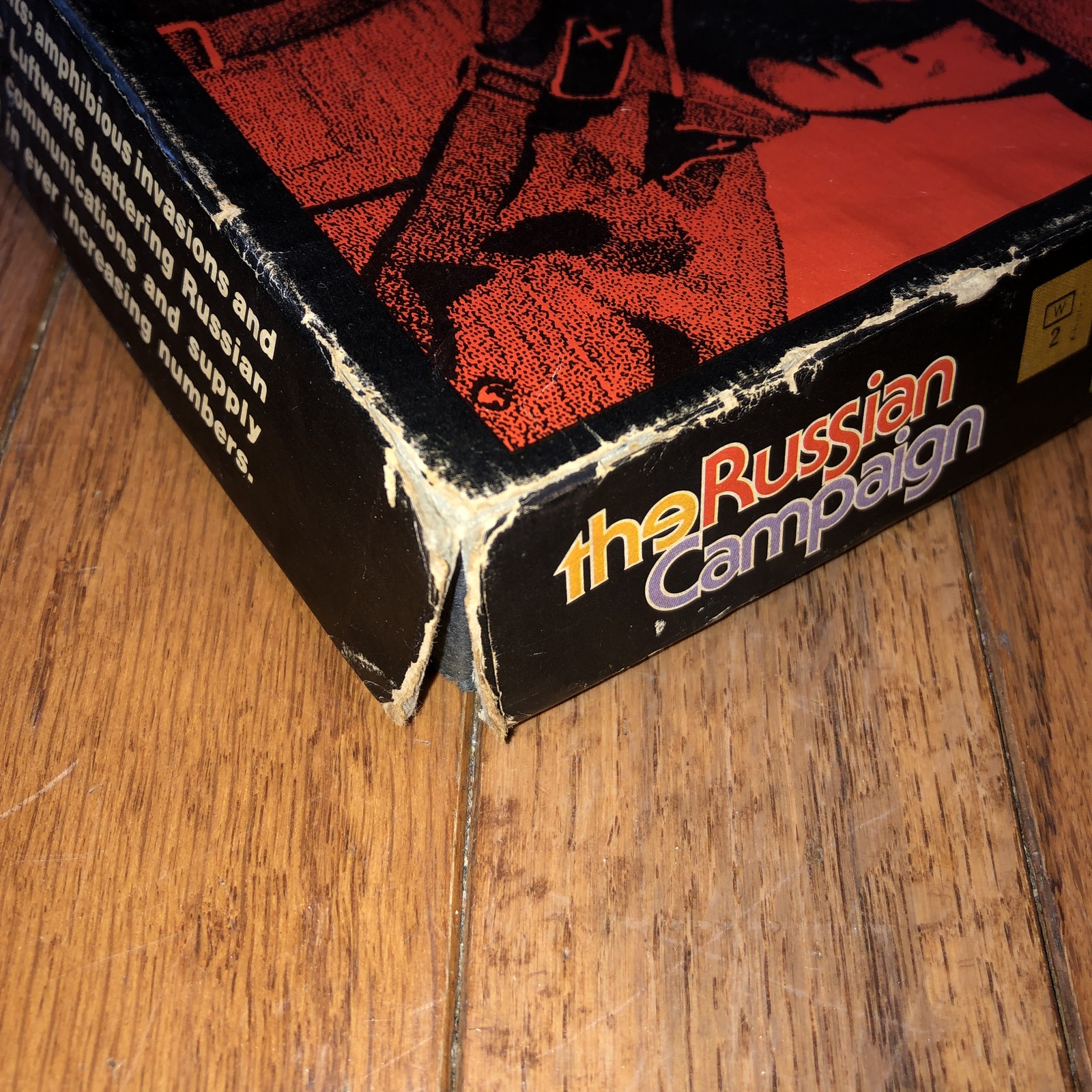 Avalon Hill The Russian Campaign Board Game 1976 Third Edition Wargame 716