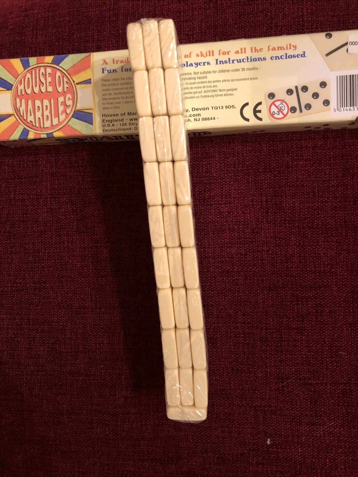 House Of Marbles DOMINOES Classic Family Game – New