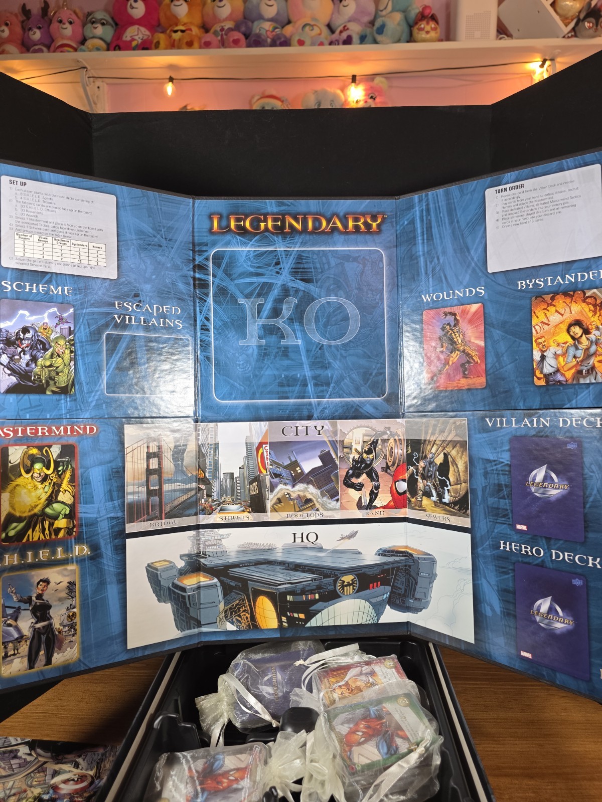 Legendary: A Marvel Deck Building Card Game, Played Once Upper Deck
