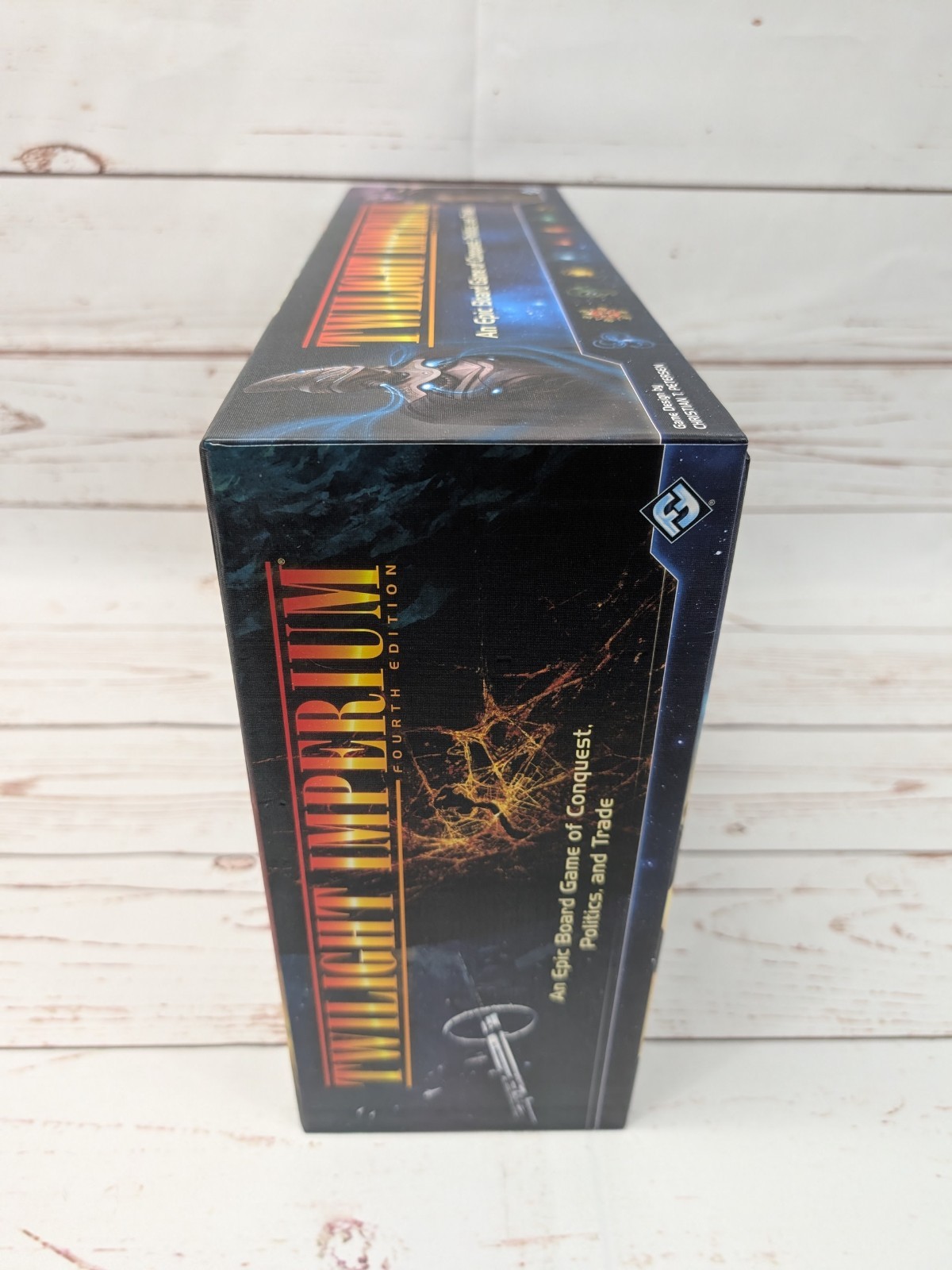 Twilight Imperium Fourth Edition Fantasy Flight Space 4X Board Game Unpunched