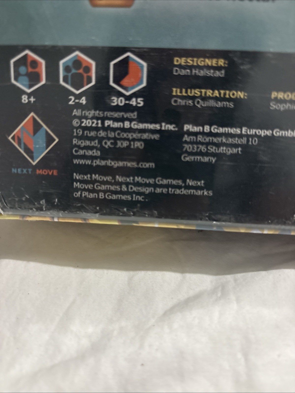 Beez – Dan Halstad Board Game 2021 Next Move Plan B Games Factory Sealed 8+ 2-4