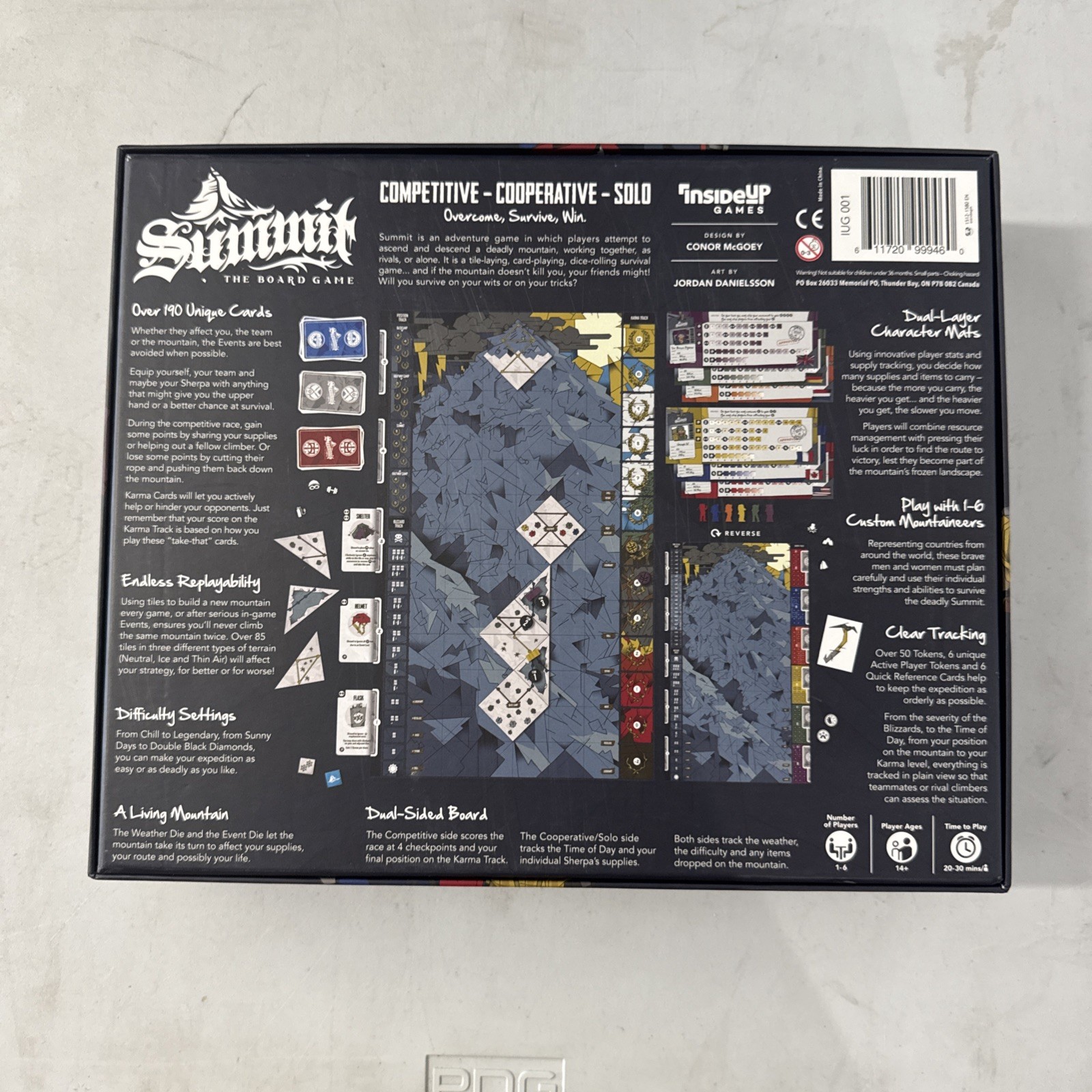 Summit The Board Game NEW Inside Up Games Strategy IUG 001 Unused