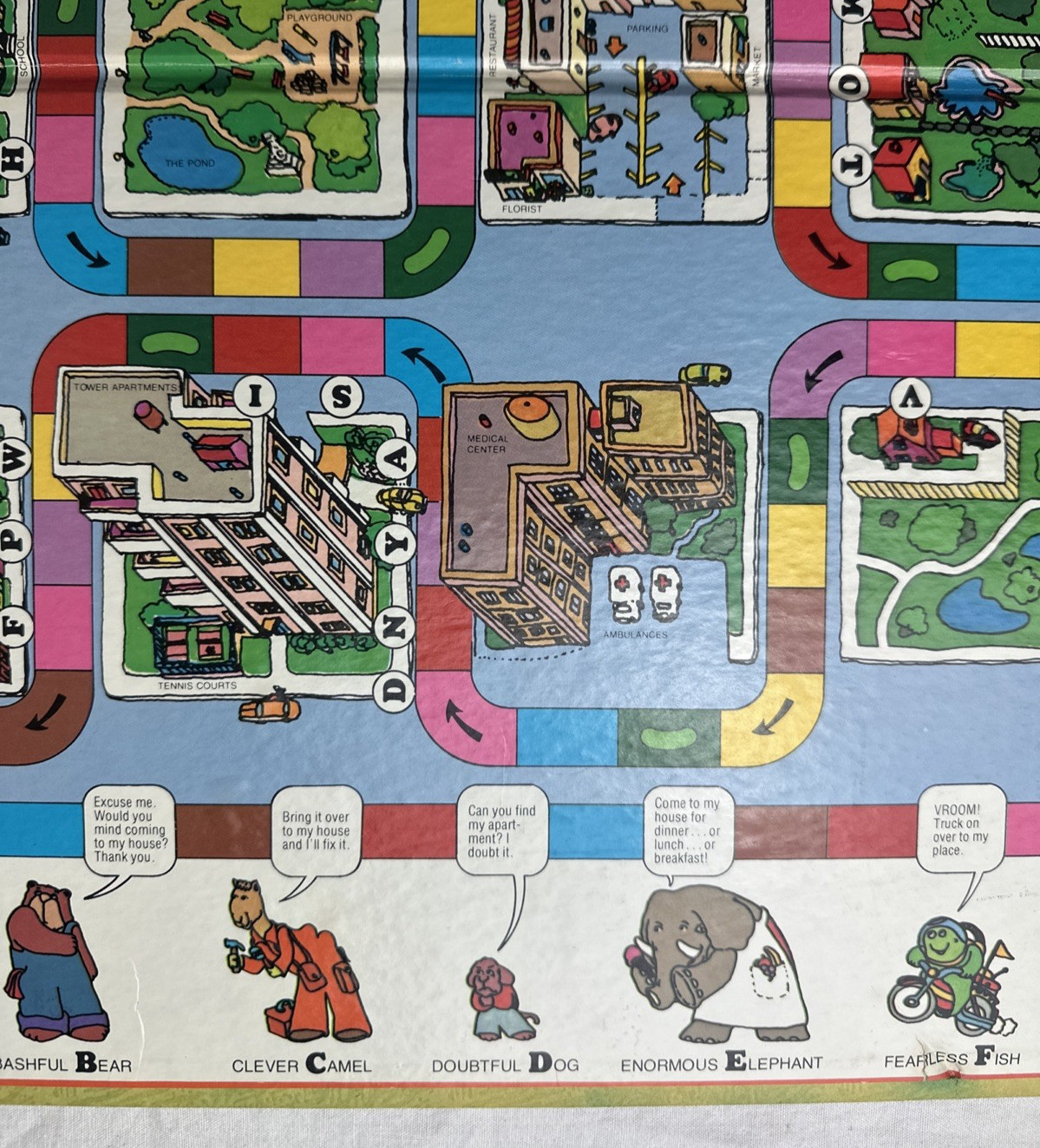 Original 1977 S&R Games A To Z Sweet Pickles Board Game Missing 2 Pickles Good !