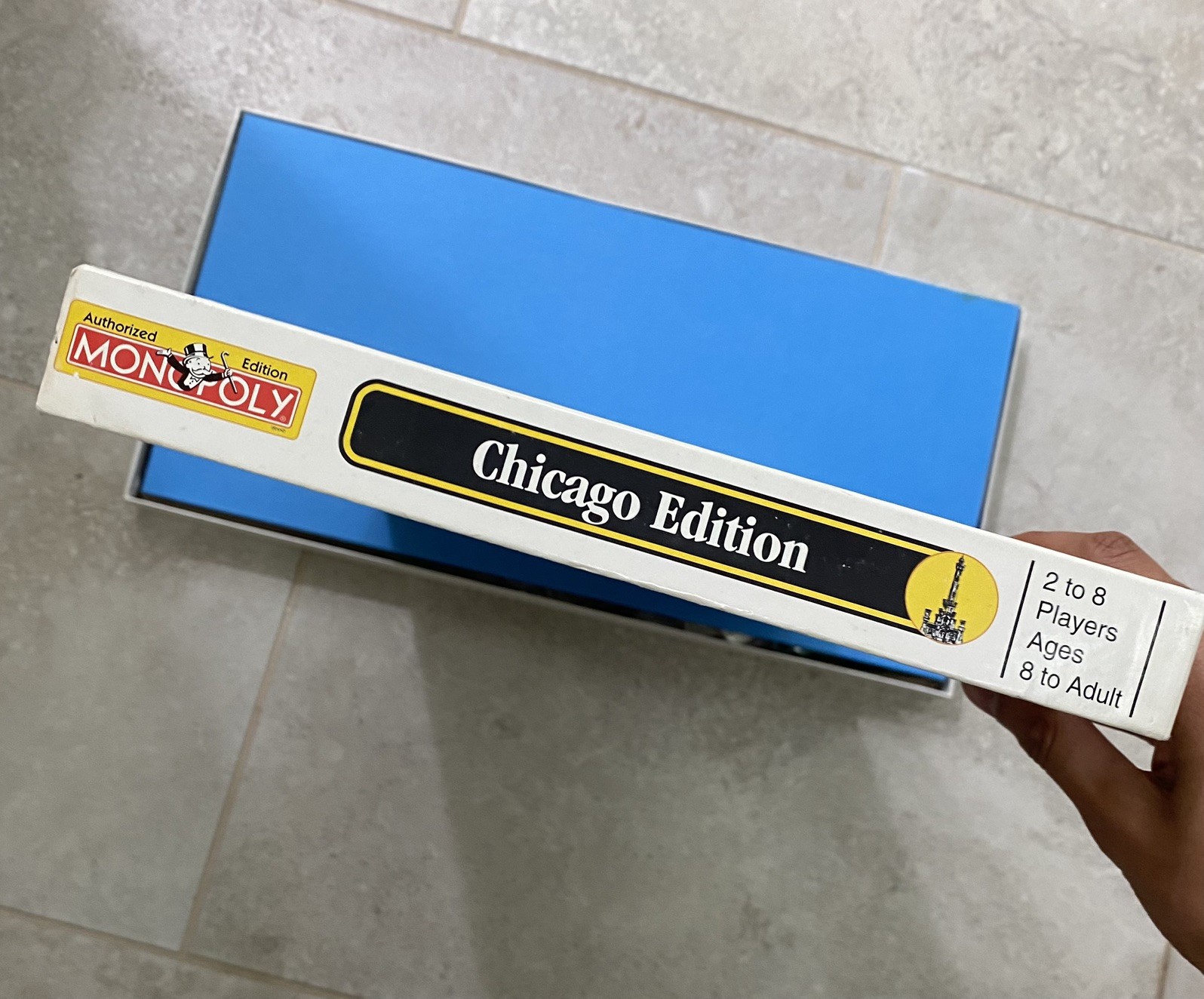 CHICAGO EDITION Monopoly 1995 BOARD GAME 2TO8 PLAYERS AGES 8 AND UP VTG 1995