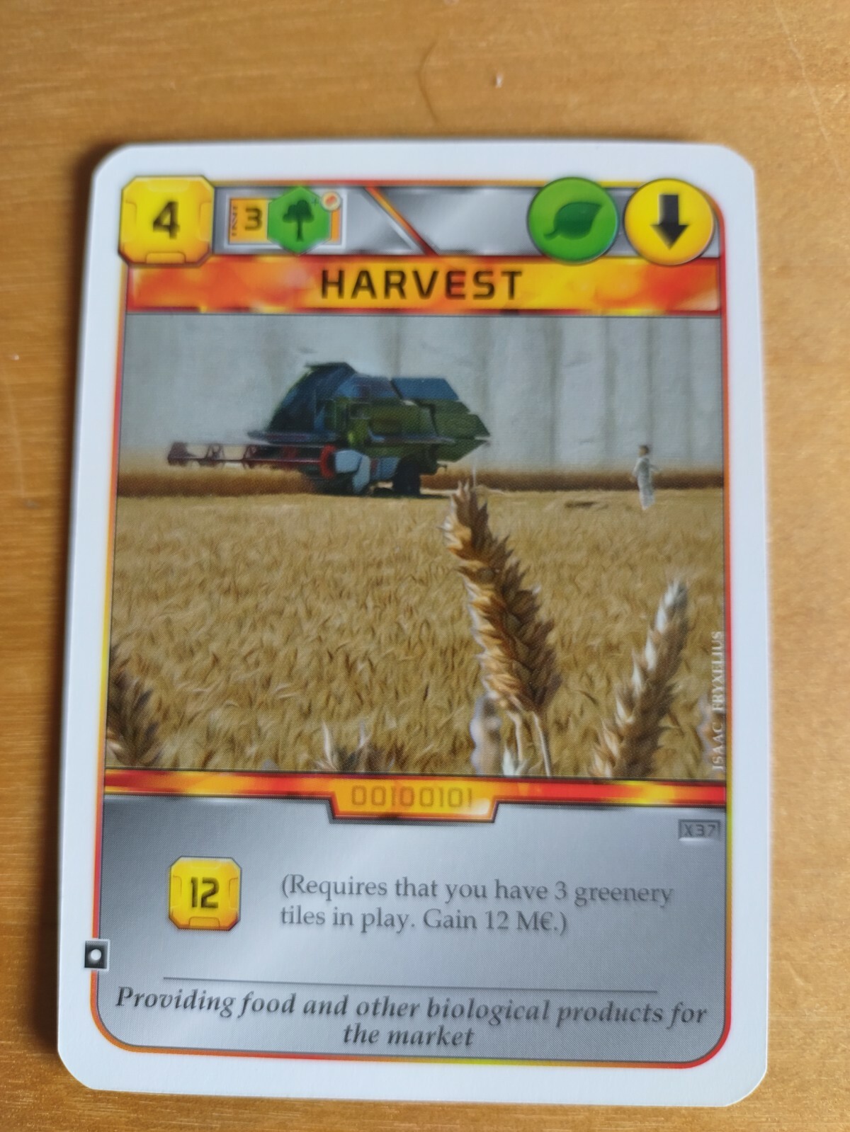 Terraforming Mars: Official Promo Card Harvest