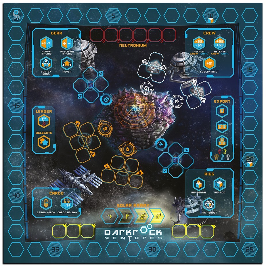 Darkrock Ventures sci-fi Board Game + EXPANSION PACK new in shrink Out Of Print