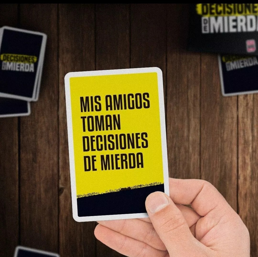 JUEGO AMIGOS “DECISIONES DE MIERD@” PARTY PREVIAS ARGENTINA + 18 Años