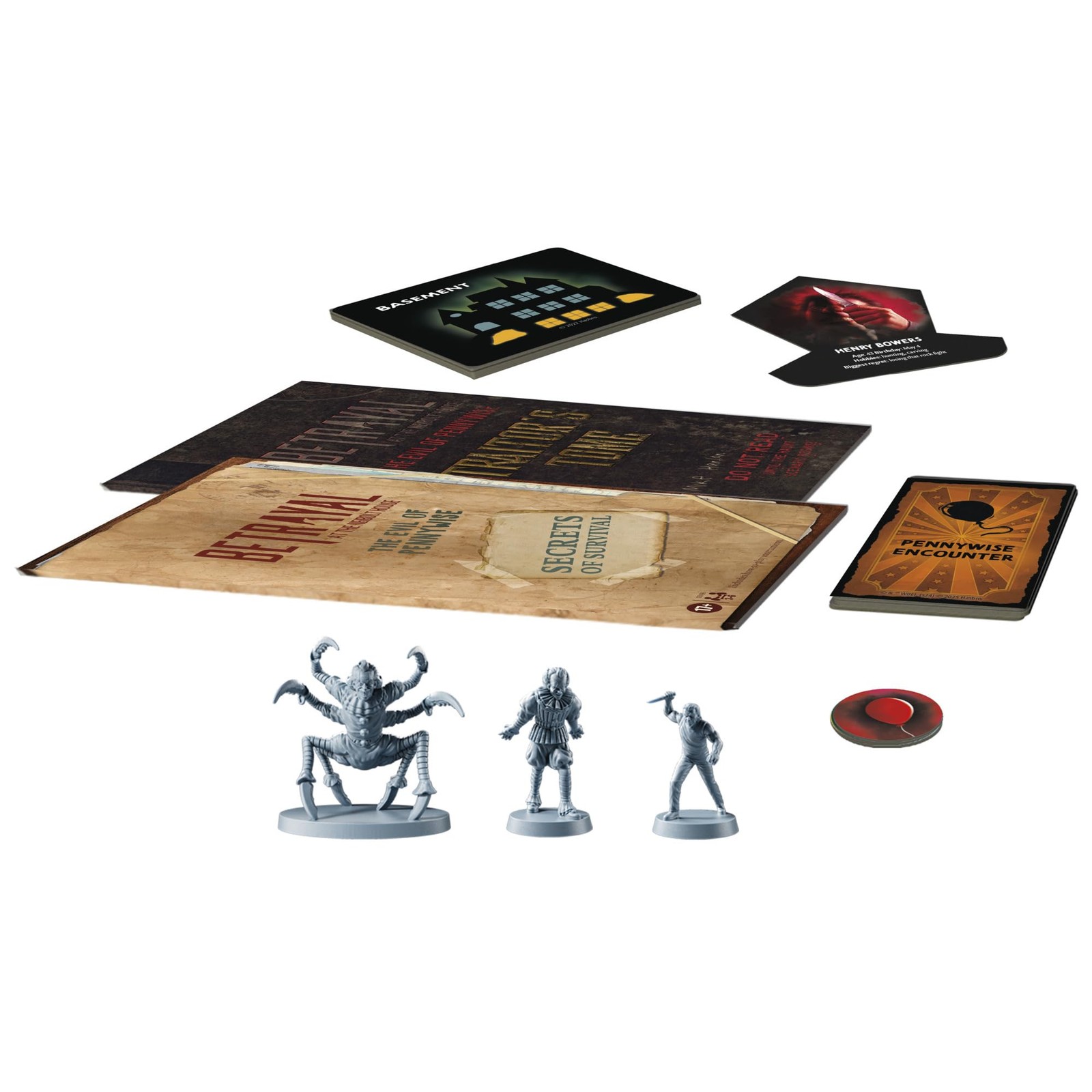 Hasbro Gaming Betrayal at the Neibolt House: The Evil of Pennywise Expansion …