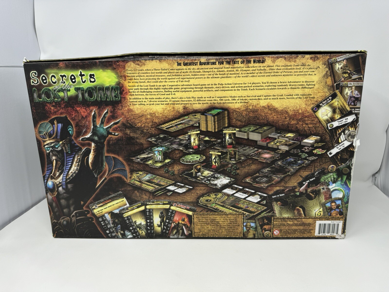 Secrets Of The Lost Tomb 1st Edition Everything Epic Adventure Game COMPLETE