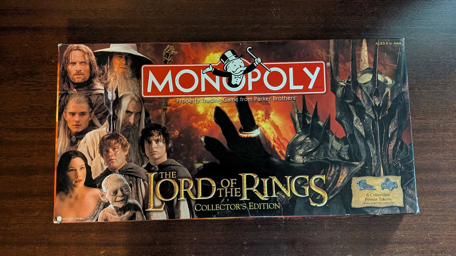 Monopoly The Lord of the Rings Collector’s Edition Board Game Parker Brothers