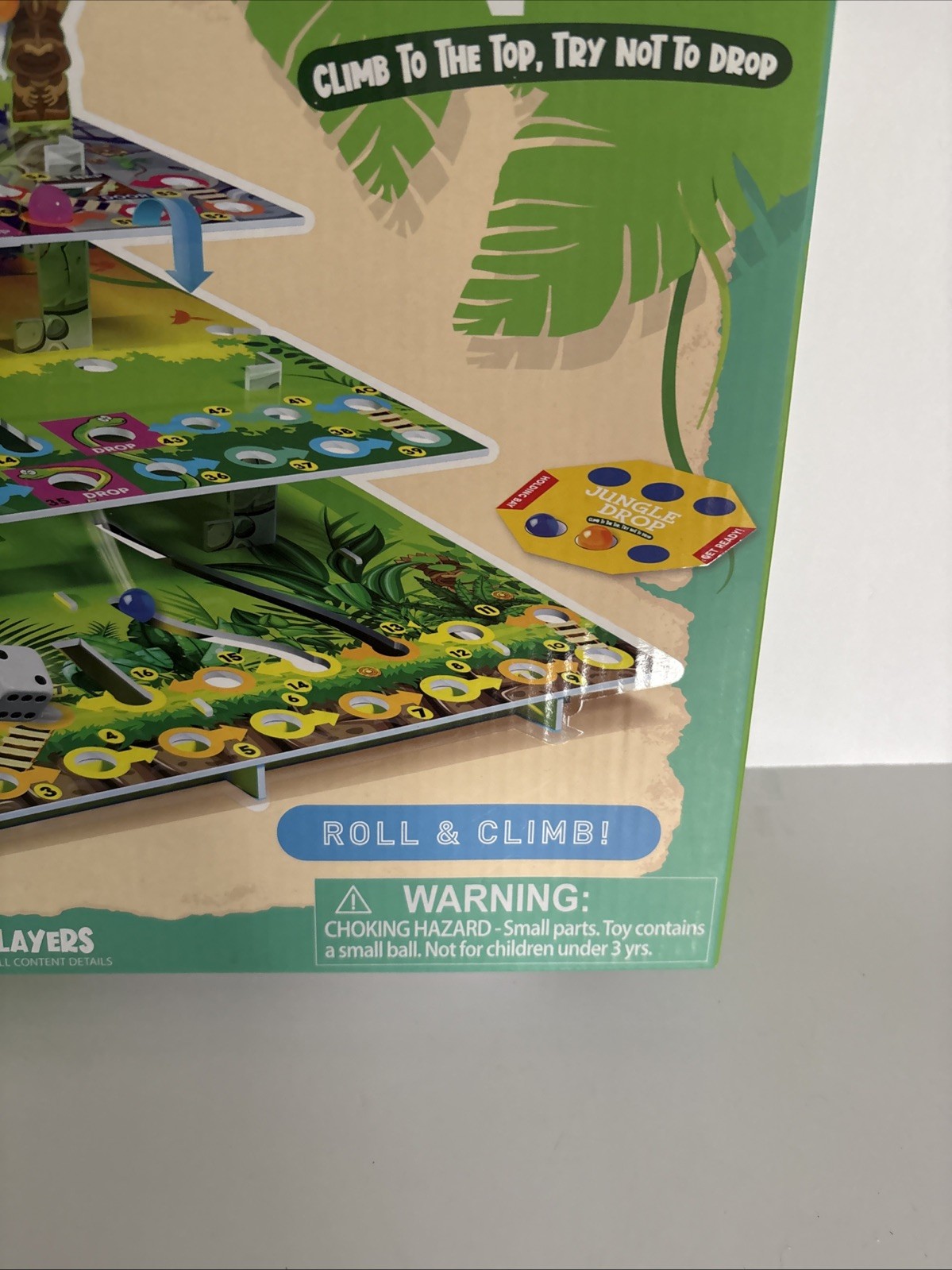 Jungle Drop – An Exciting Twist to Snakes and Ladders! – New – Free Shipping