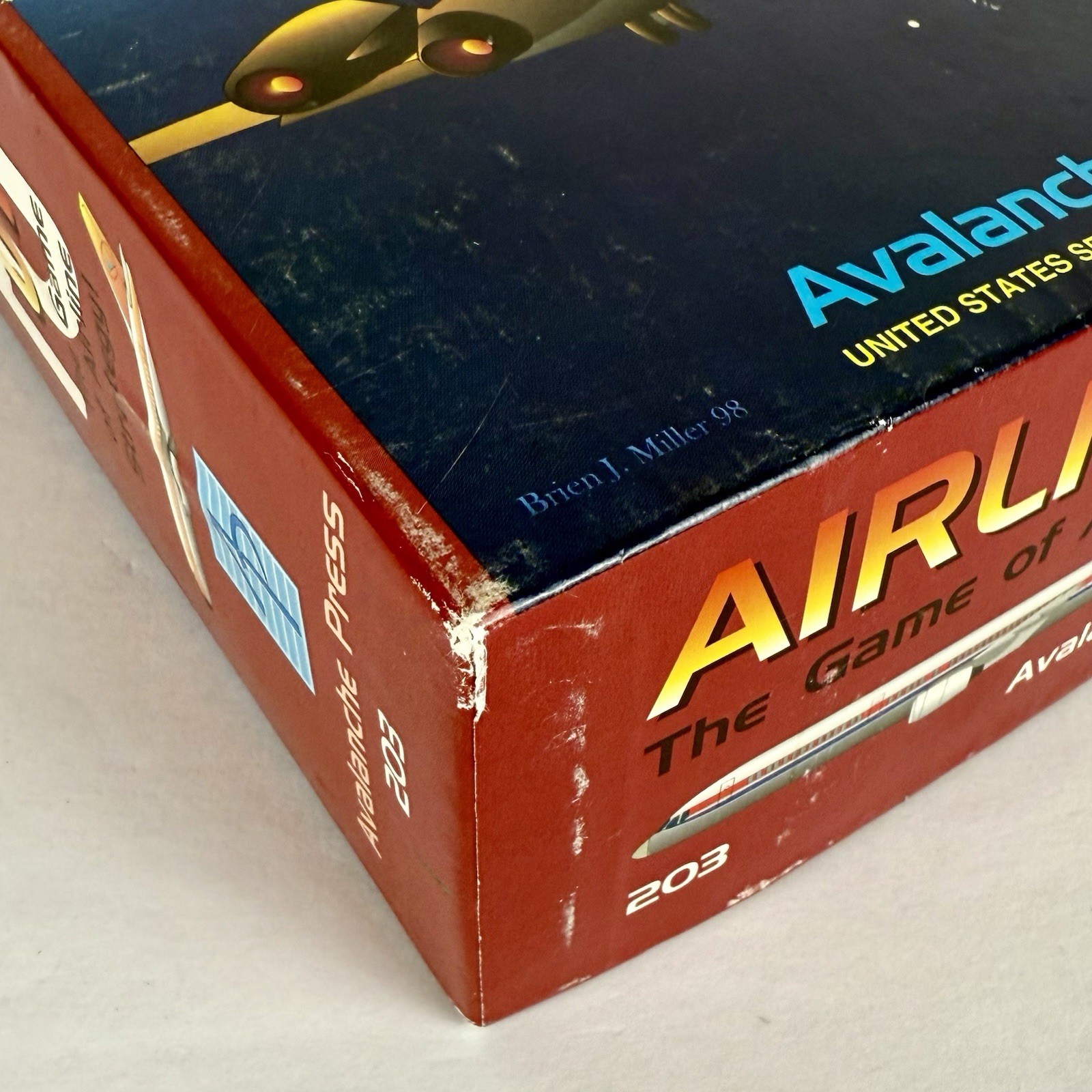 Airlines 2 United States – COMPLETE – Avalanche Press 1998 – 220 Cards