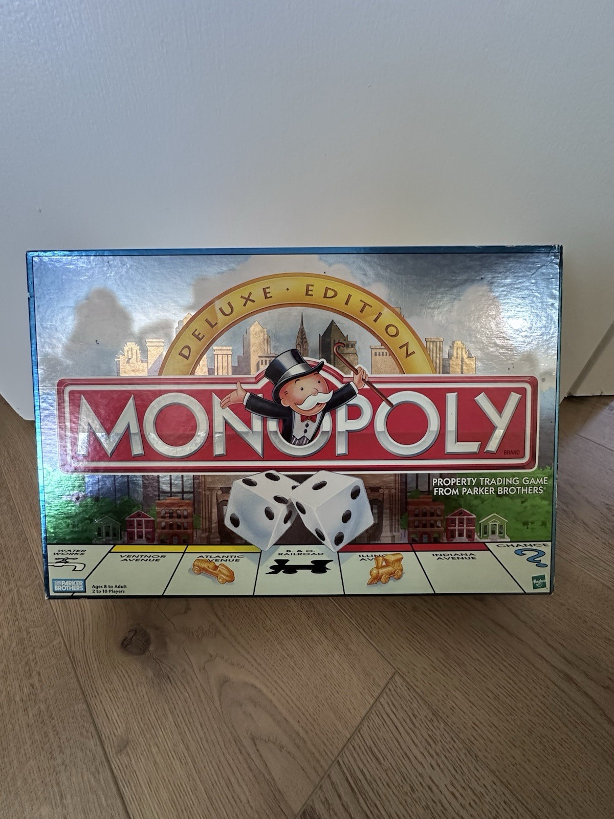 Parker Brothers Monopoly Deluxe Edition Board Game 1998 Complete Finance Family