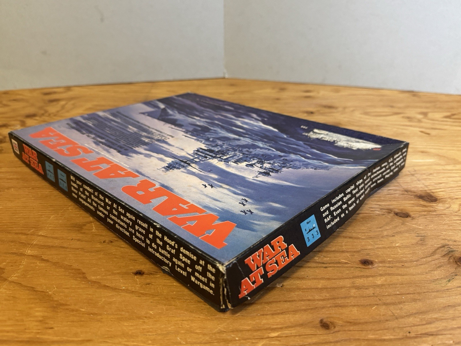 WAR AT SEA Avalon Hill 1976 Complete – Unpunched