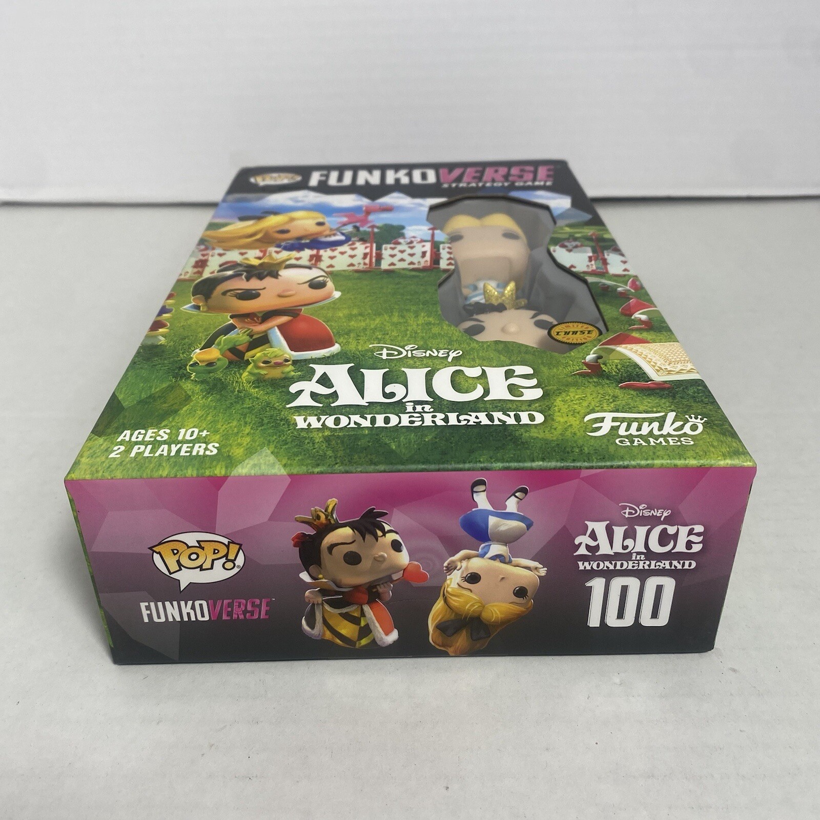 Funko Pop! Funkoverse Strategy Game Disney Alice In Wonderland Chase Edition New