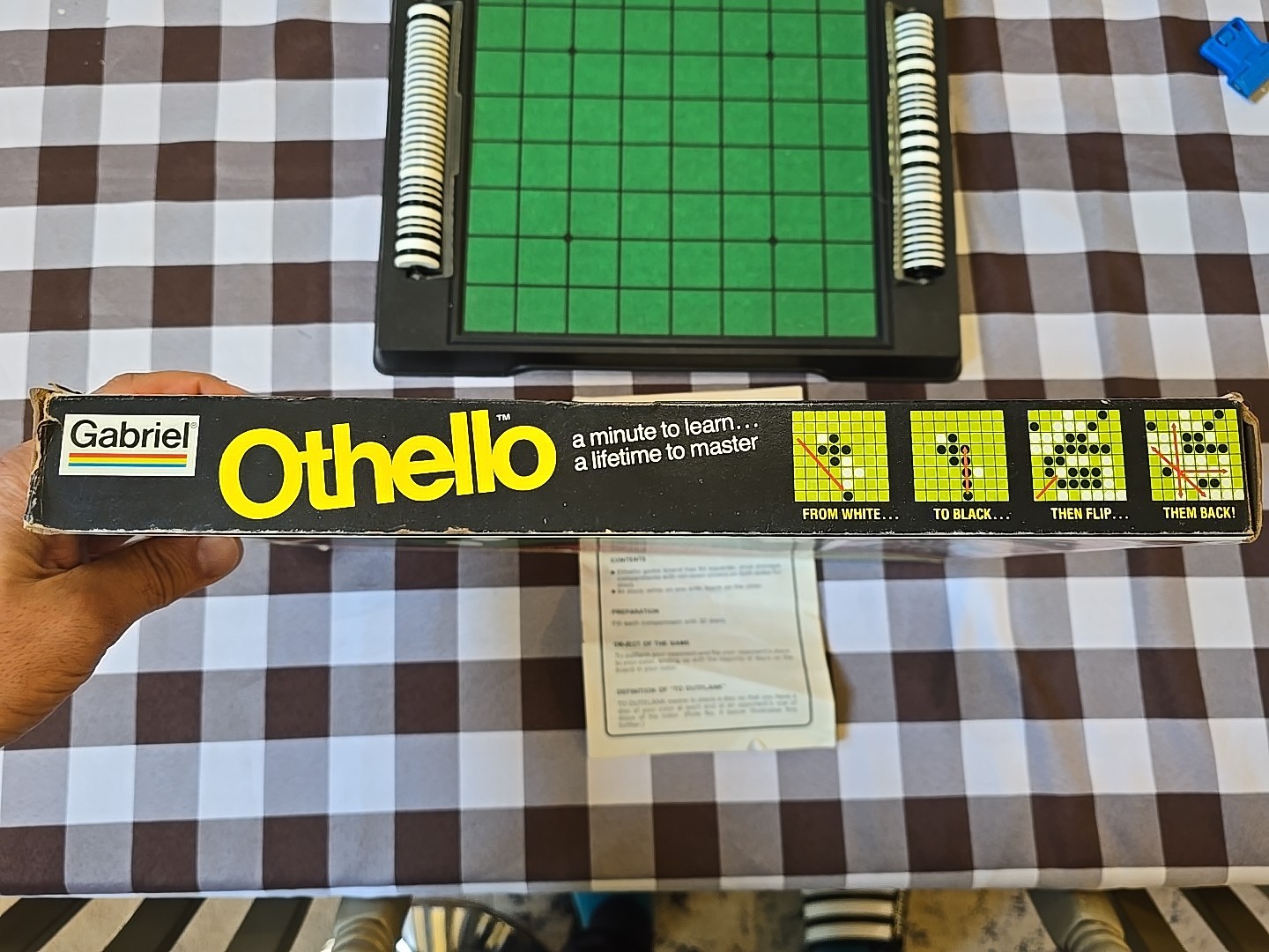 Vintage 1977 Gabriel Othello Board Game-Complete with Box & Instructions 76390