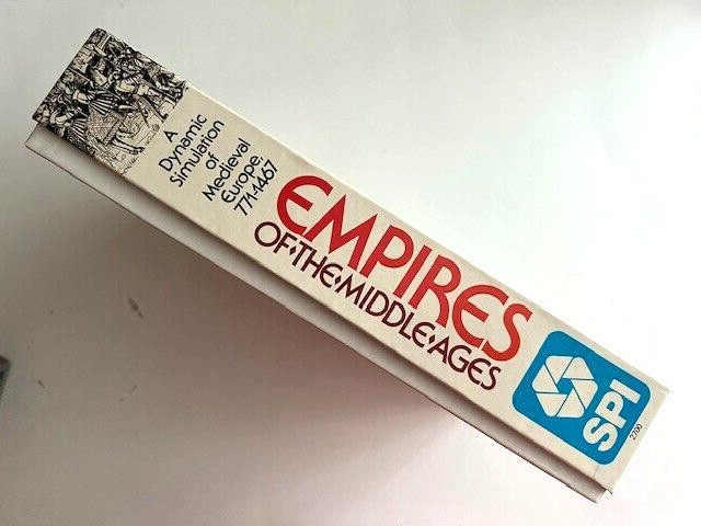 Empires of the Middle Ages, Vintage SPI- 1980. UNPUNCHED.