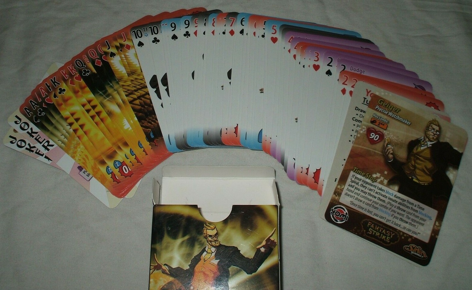Sirlin Games Yomi Fantasy Strike Max Geiger Card Deck