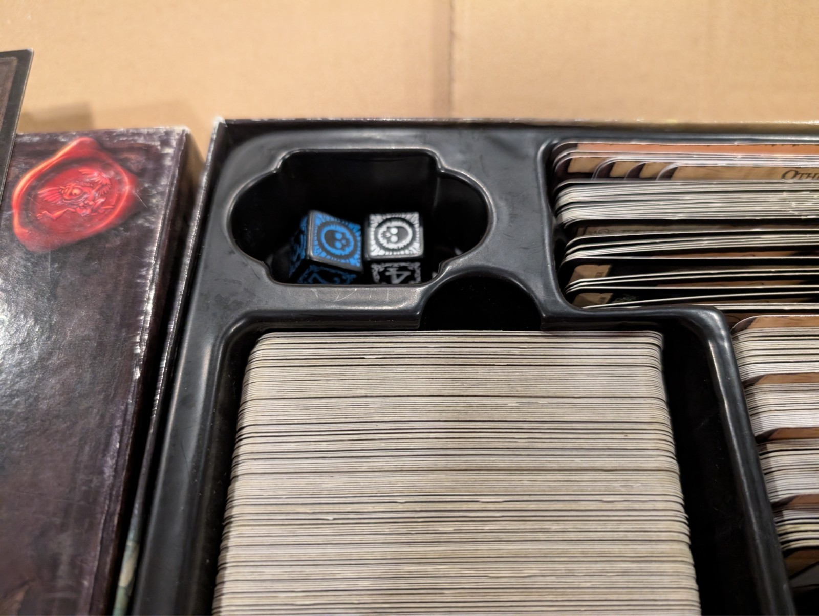 Dark Gothic Deck Building Game w/ Colonial Horror Exp Flying Frog Board Complete