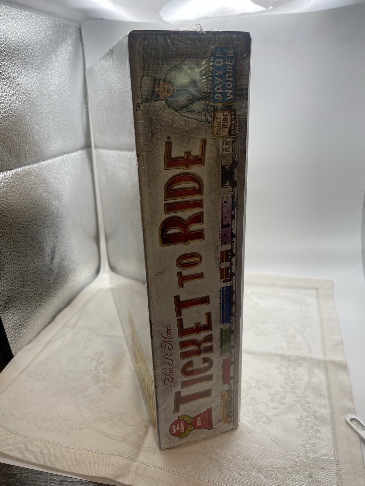 Ticket To Ride 2004 Alan R Moon Days of Wonder German Board Game NEW SEALED BOX