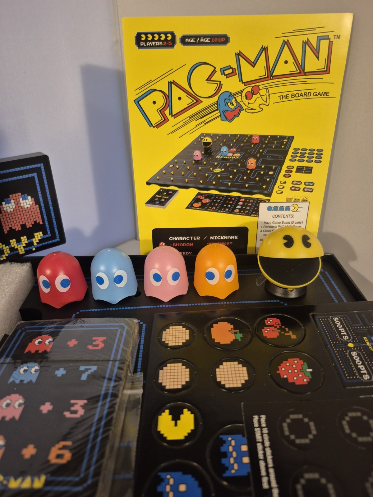 Pac Man Board Game Classic Arcade Sounds Buffalo Games 2019 Complete NIB OB