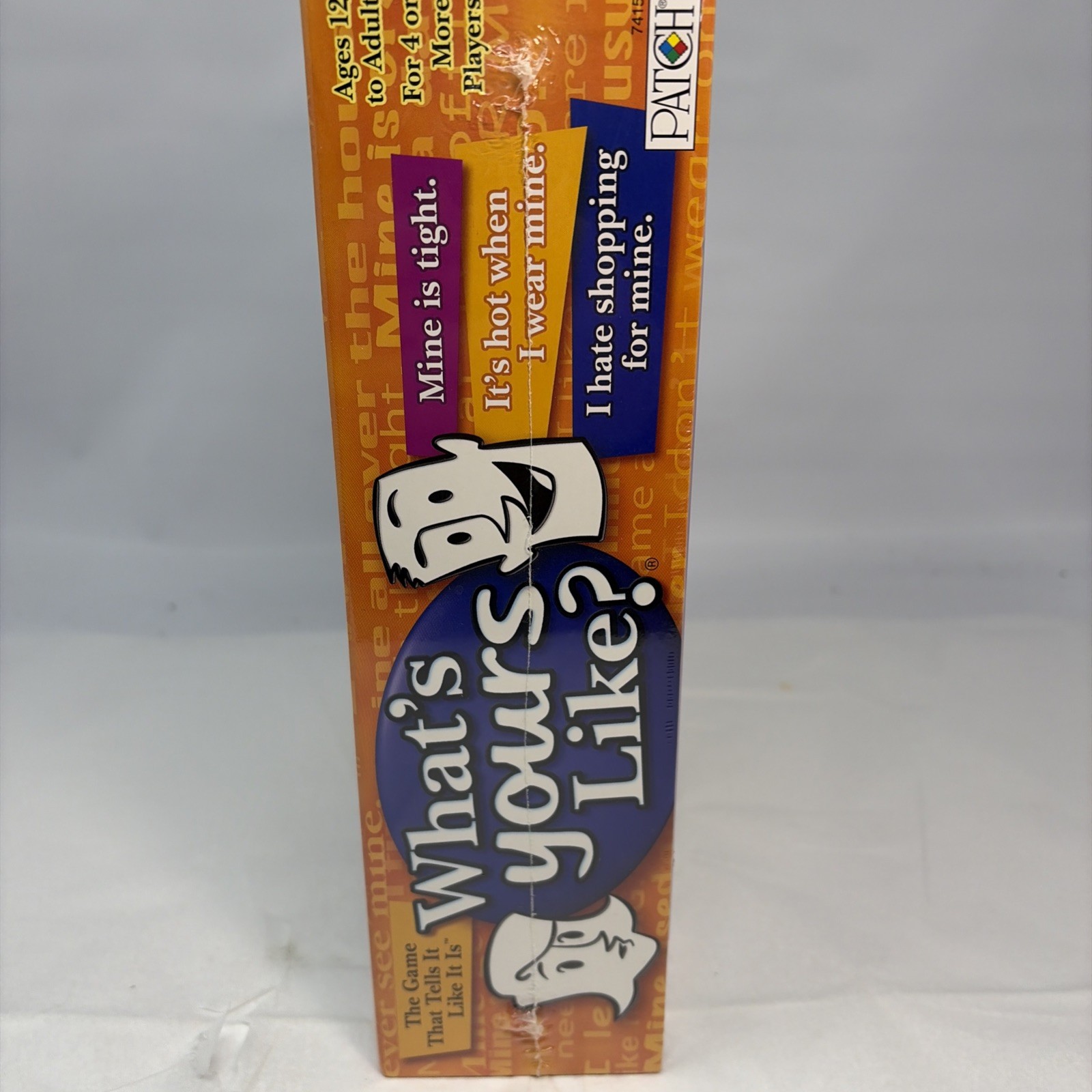 WHAT`S YOURS LIKE? THE CLEVER WITTY OUTRAGEOUS GAME NEW SEALED In Original Wrap