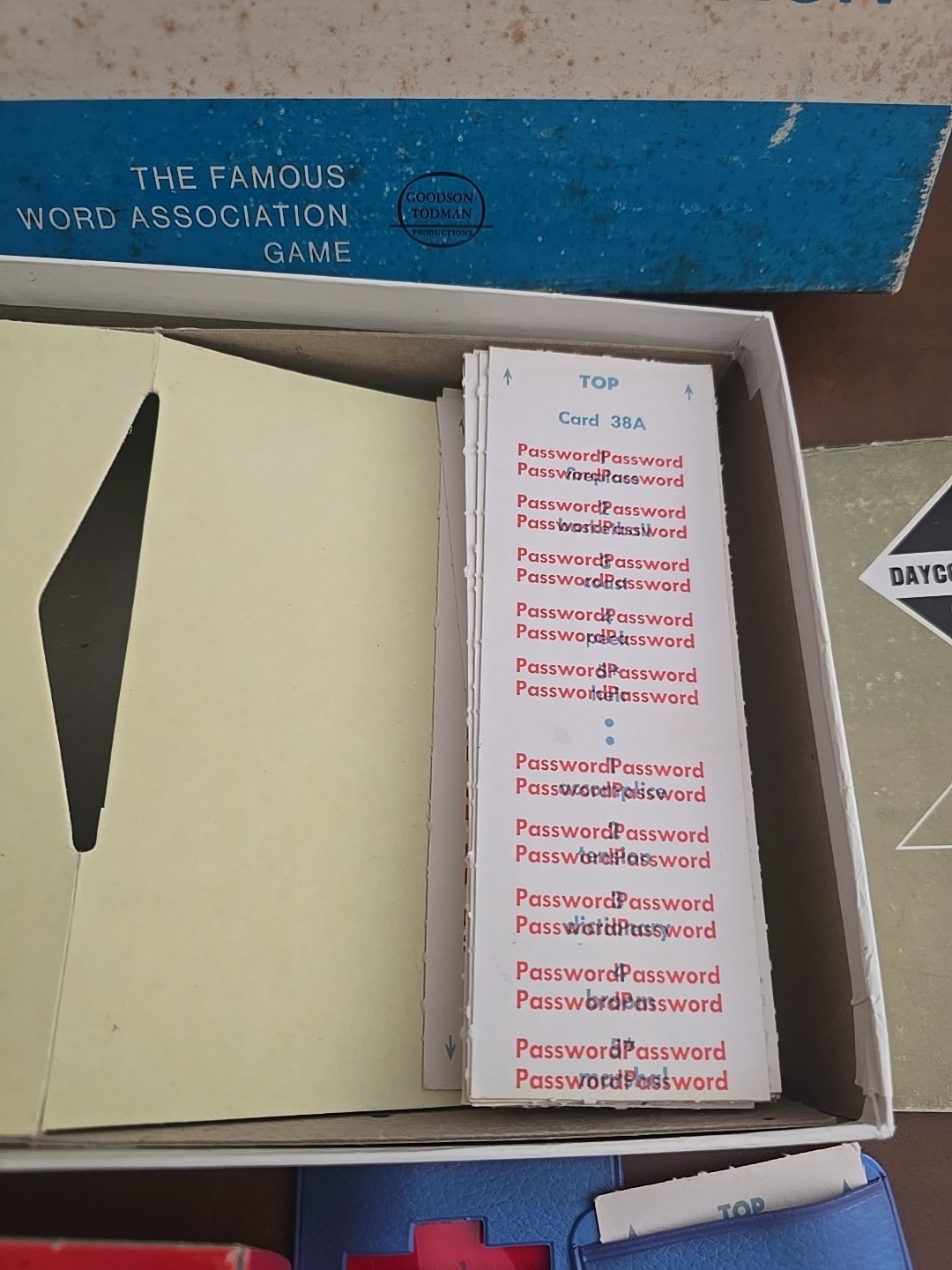 Vintage 1970 Milton Bradley Password Game Eleventh Edition Game #4260 – Complete