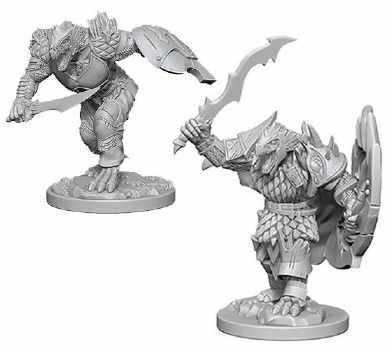 Dragonborn Male Fighter Wave 4 Nolzurs Marvelous Unpainted Miniatures