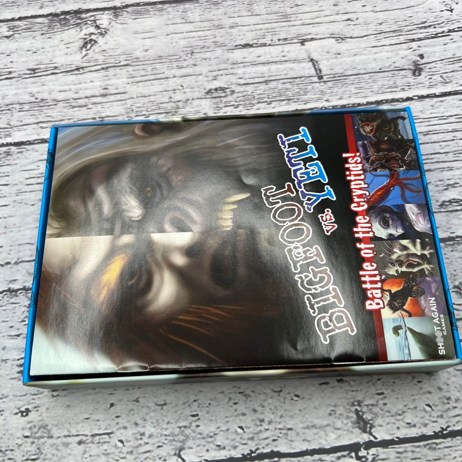 Bigfoot vs Yeti Card Game Battle Of The Cryptids Shoot Again Games