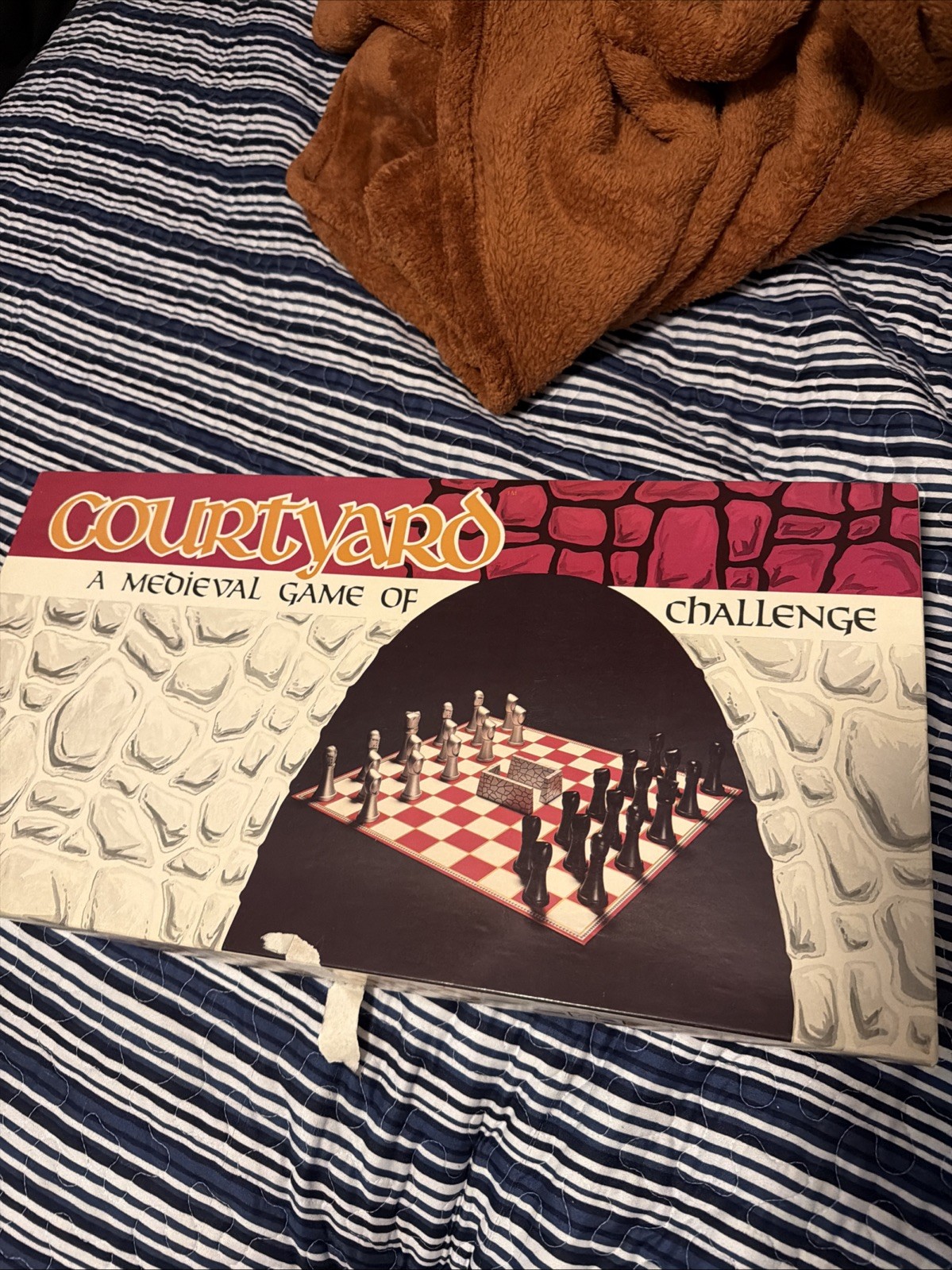 Courtyard A Medieval Game Of Challenge Fun Dynamix 1985 Vintage New Sealed