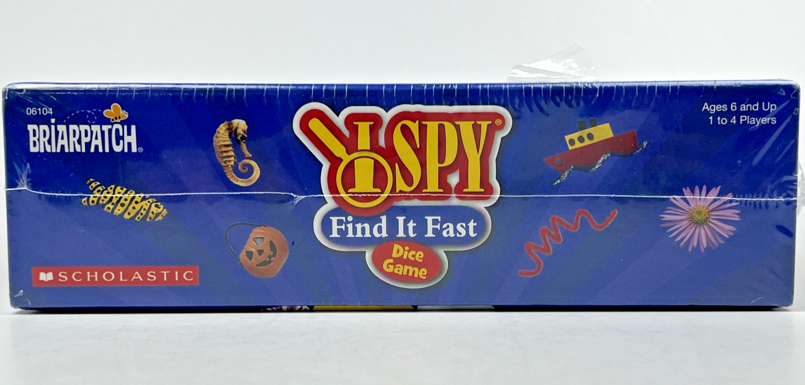Briarpatch Scholastic I Spy Find It Fast Dice Game Ages 6 & Up – 1 to 4 Players