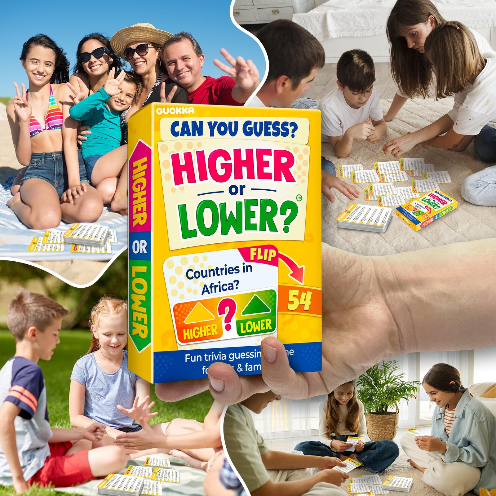 Trivia Board Games for Kids and Adults – Family Board Games for Family Game N…