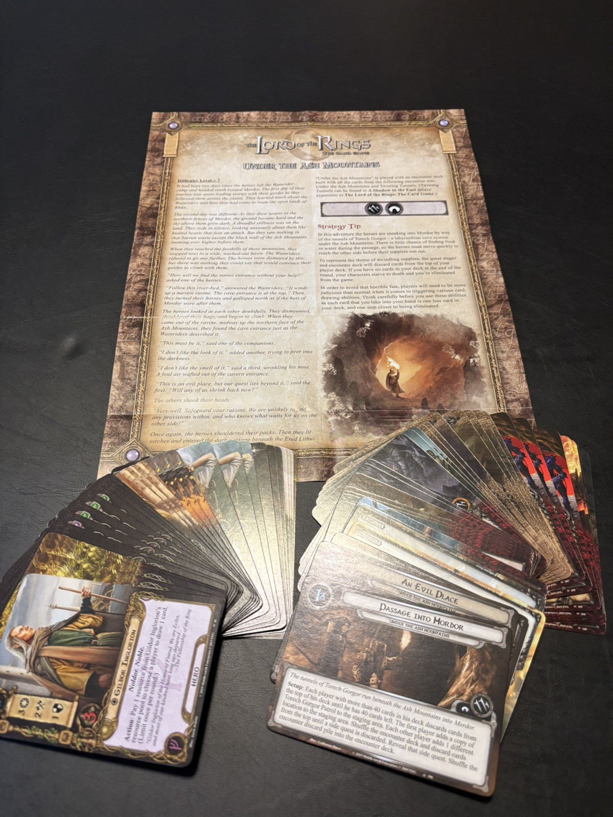 Lord of the Rings LCG – Complete Vengeance of Mordor Cycle, Expansion + 6 APs