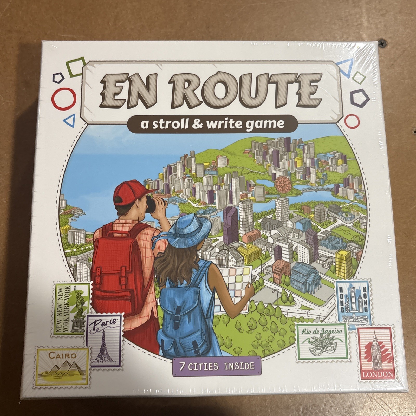 En Route board game New Sealed Free Shipping 1 To 4 Players 20 – 40 Min Write