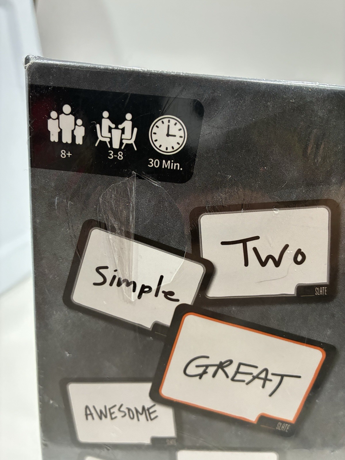 The OP Games Blank Slate Word Board Game Dry-Erase 3-8 Players 8+ 2019